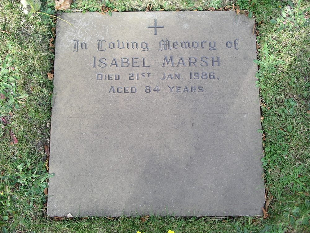 Isabel's last resting place