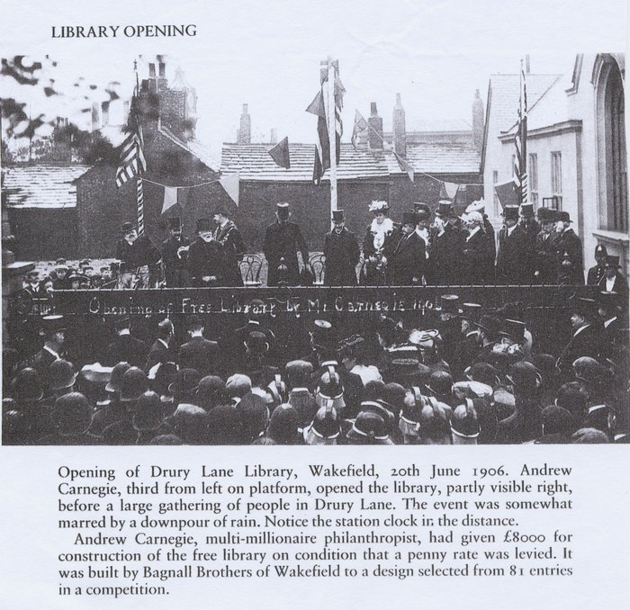 Opening of Drury Lane Library, 20 June 1906